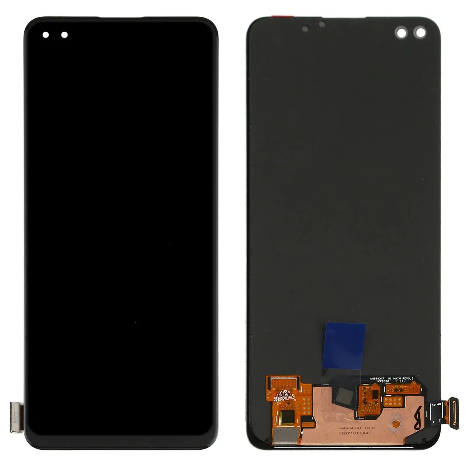Pantalla LCD de repuesto para m&oacute;vil, montaje de digitalizador con pantalla t&aacute;ctil AMOLED Original para OPPO Reno4, CPH2113, Reno 4, PDPM00, CPH2091, PDPT00-0
