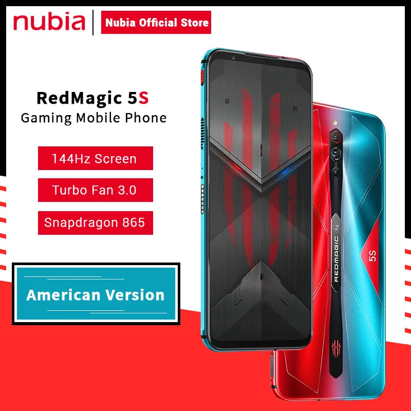 Глобальная версия Новое поступление Nubia красный Магия 5S рамка Redmagic игровой