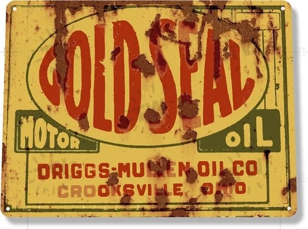

Hojalata de pintura, sello dorado, Motor, aceite, aceite, garaje, tienda, Metal