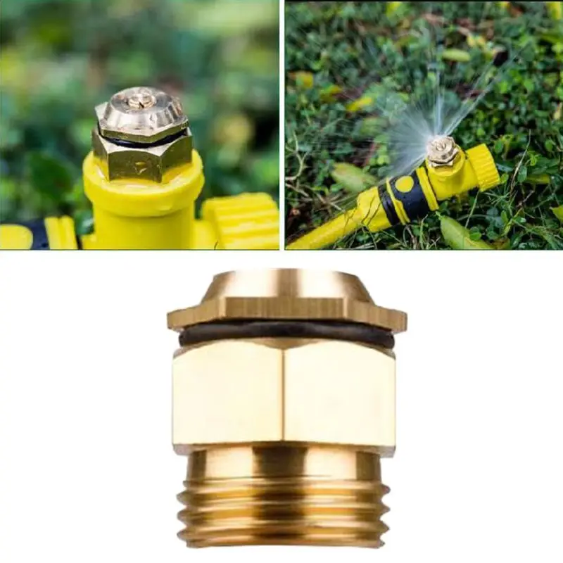 180 Degree Rotary 1/2&quot External Thread Garden Lawn Sprinkler Head Irrigation Sprayer Nozzle Atomization | Дом и сад