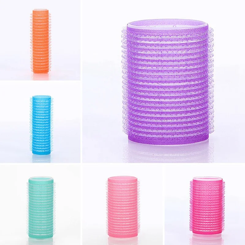 6 шт. самоклеящиеся ролики для укладки волос|Бигуди| |