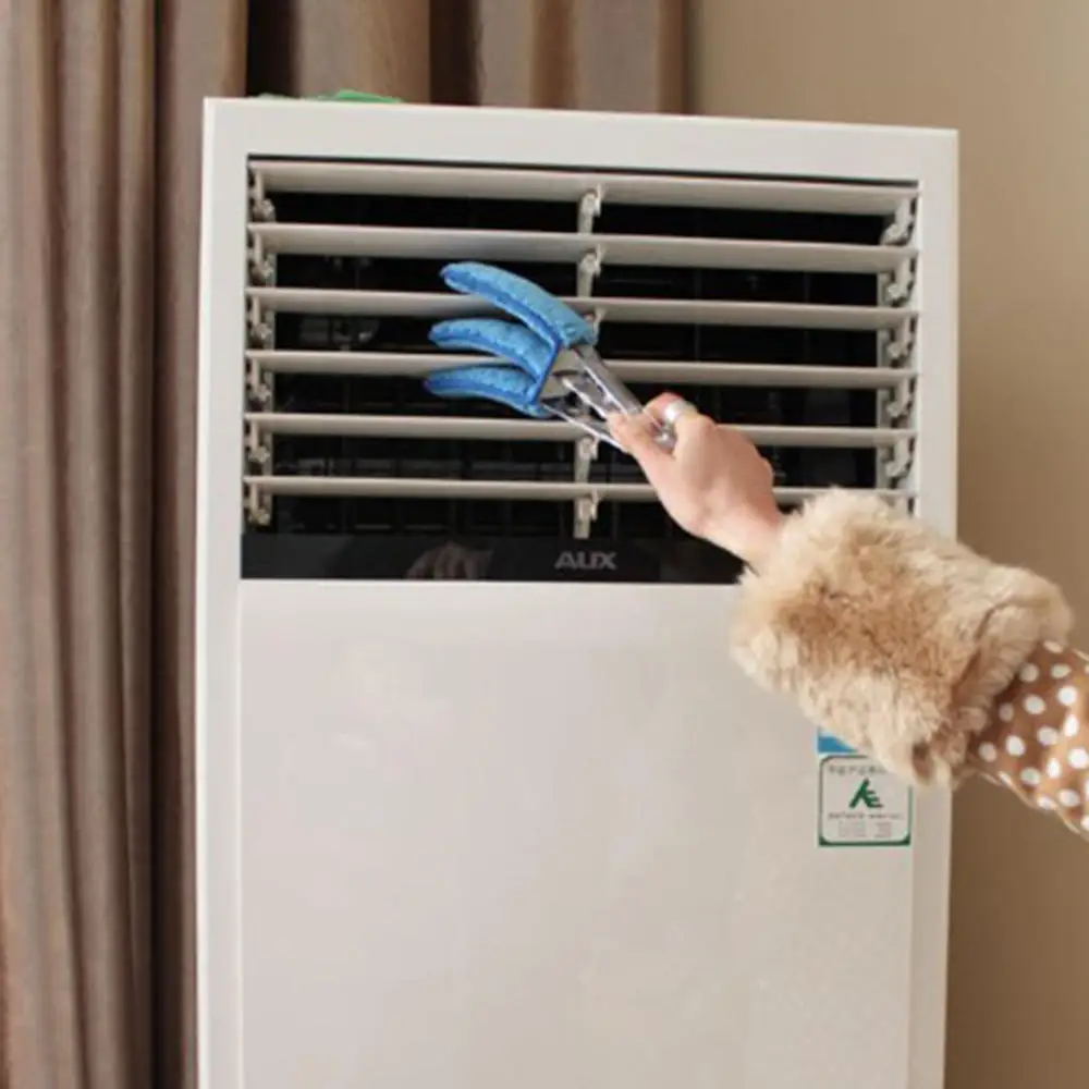 Микрофибра Съемная моющаяся щётка для чистки с зажимом Бытовая тряпка окно