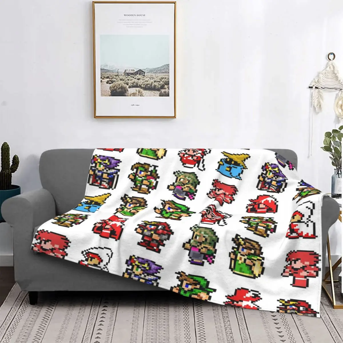 

Финальная фантазия, парусиновое одеяло, покрывало для кровати, Клетчатое одеяло, покрывала для кровати, летнее покрывало с капюшоном