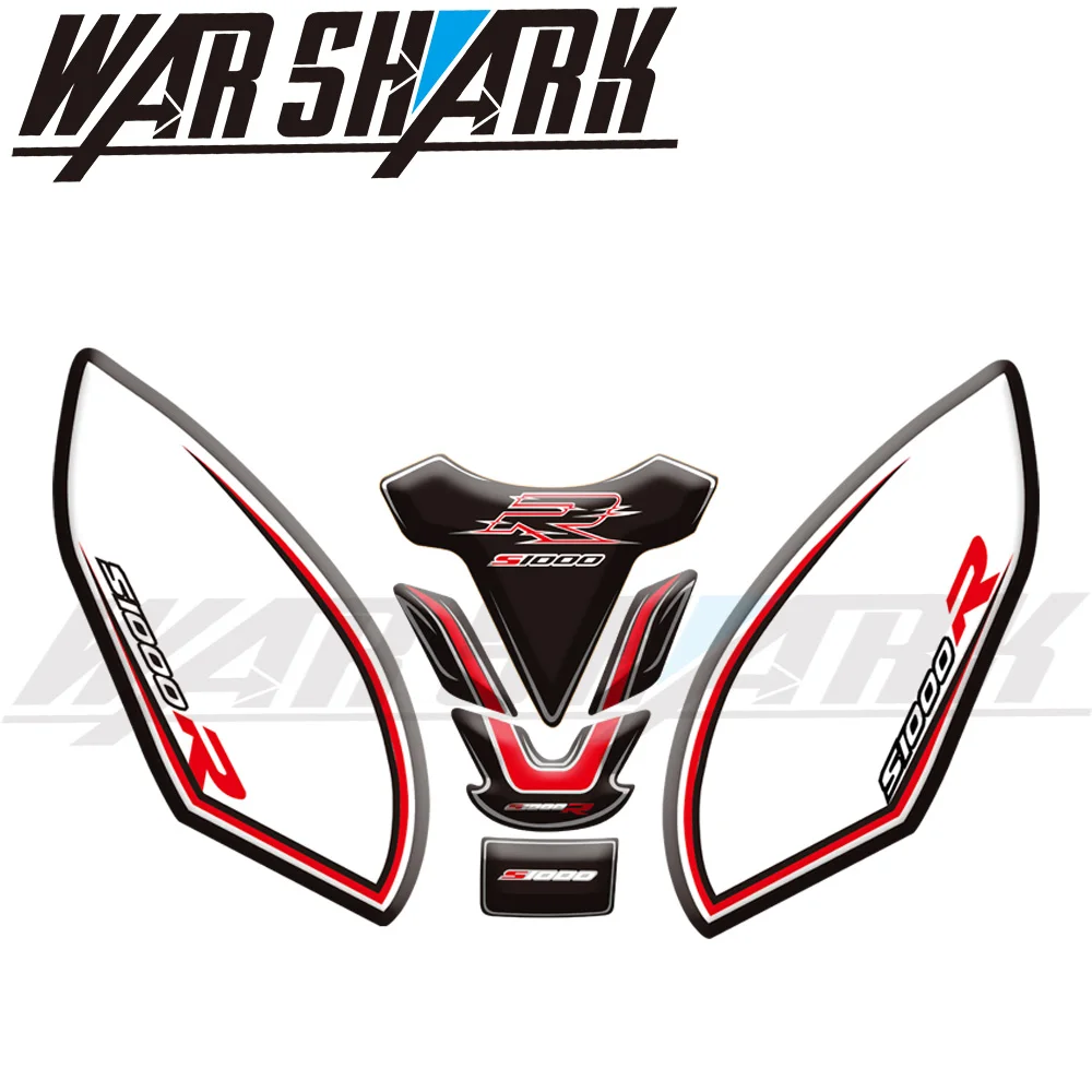 

For BMW S1000R S 1000R S 1000 R 2014-2018 Motorcycle Fuel Tank Protection Pad Side Box Protection Sticker Secorative Decal