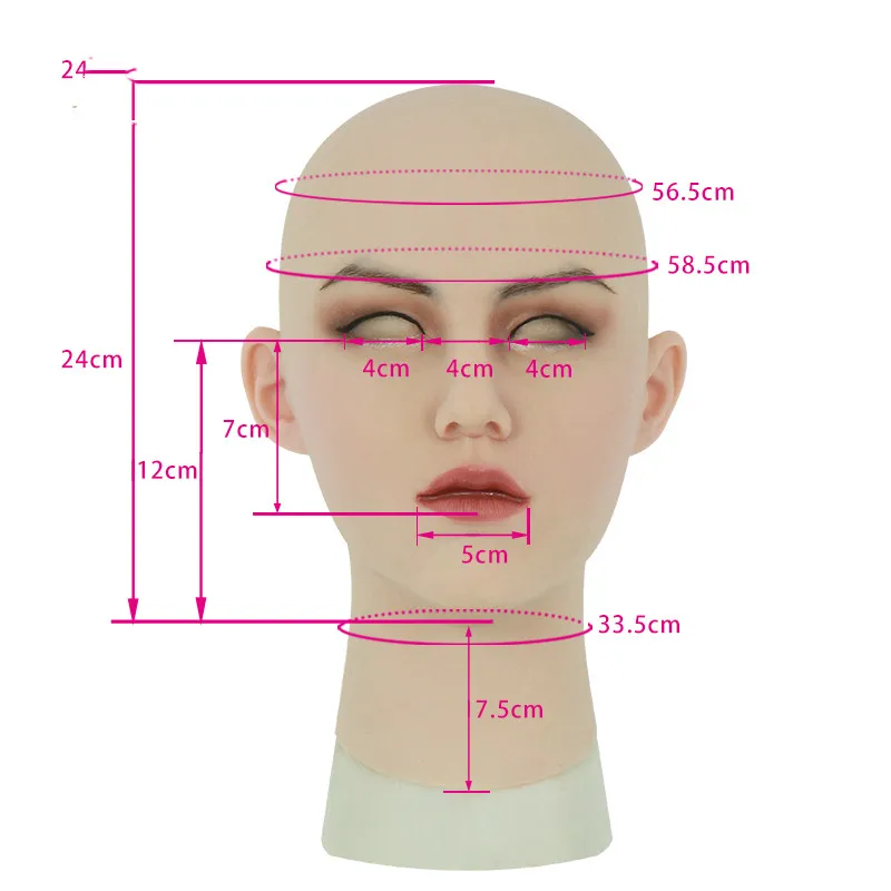 Новая поддельная Мужская маскарадная силиконовая маска ручной работы с