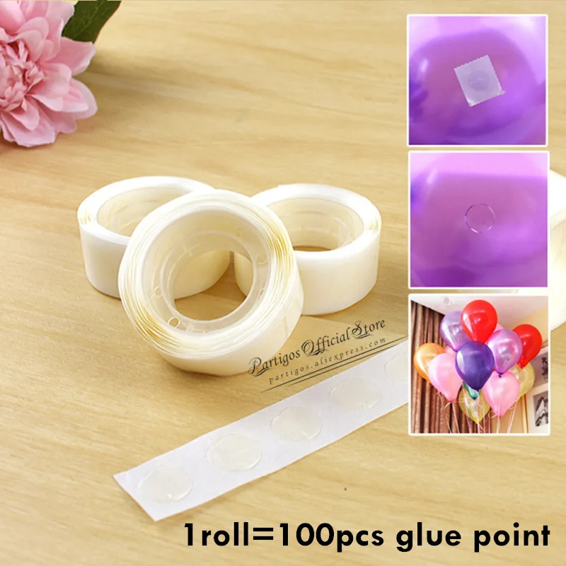 1roll glue point 100 шт. 10 дюймов латексные шары для макарунов, Цвет шарики для свадебного украшения день рождения украшения Дети globos babyshower деко - Цвет: 1roll glue point