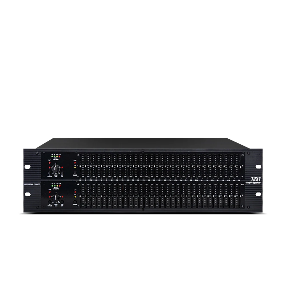 215 Профессиональный эквалайзер обеспечивает сценический аналоговый