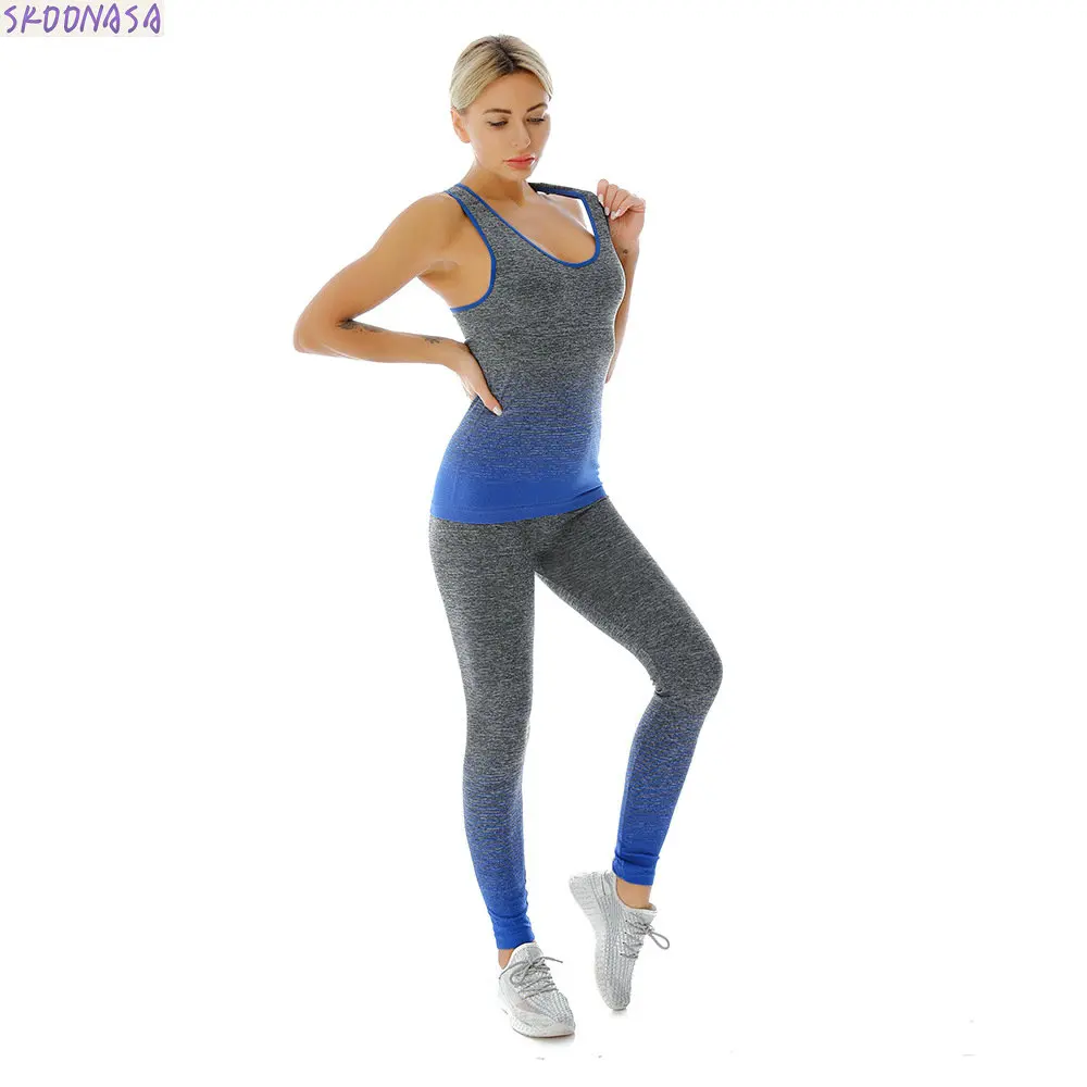 Новейшие спортивные костюмы для бодибилдинга и йоги профессиональный бесшовный