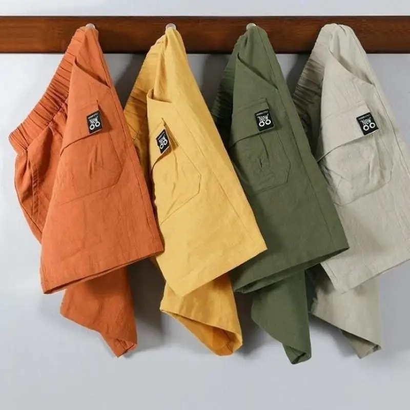 Шорты детские хлопковые для мальчиков и девочек пляжные короткие спортивные