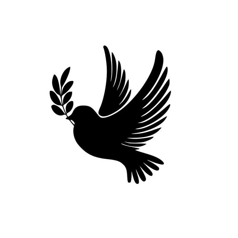 

18cmx16cm Funny pigeon Vinyl Car stickers Decals Motorcycle Accessories Car-Window Decorative Goods PVC