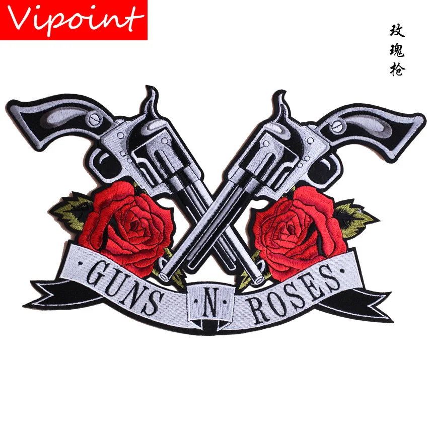 Нашивки с вышитыми розами и буквами для курток значки цветами аппликации ZK-340 |