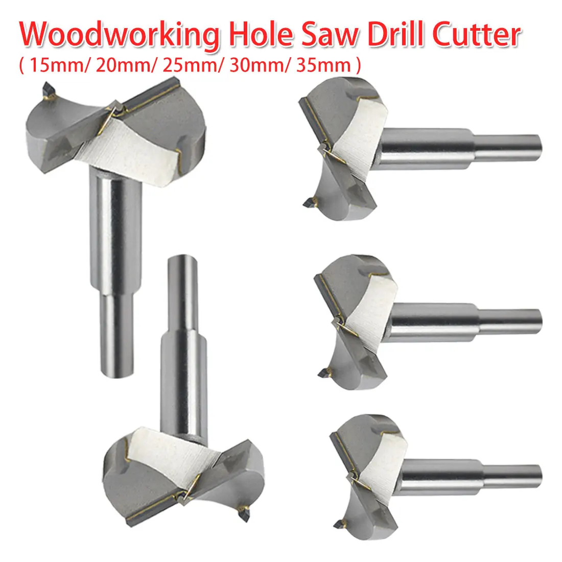 Сверло по дереву самоцентрирующее для дрели Forstner 15/20/25/30/35 мм | Инструменты