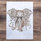 Трафарет для скрапбукинга, A4, A3, A2, слон