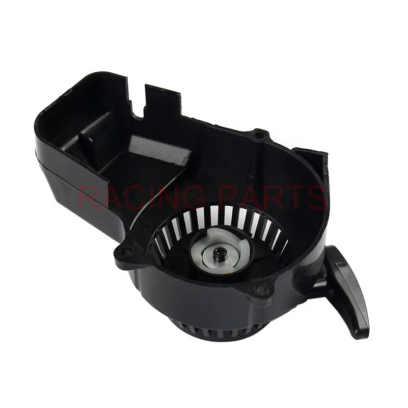 Карманный стартер для велосипеда 49 куб. См черный пластик легкий старт 2-тактного