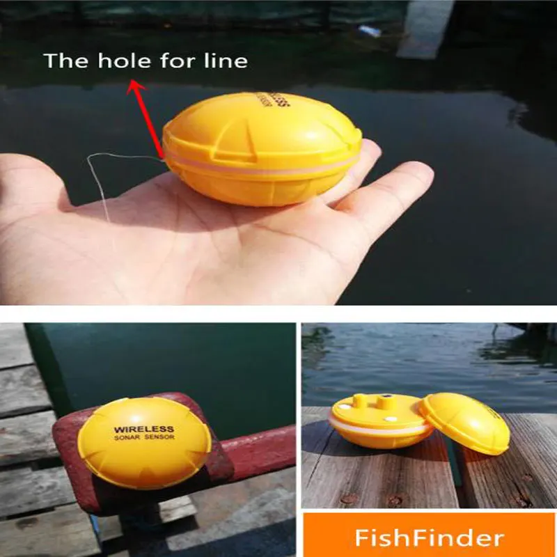 Беспроводной Bluetooth-совместимый смарт-рыбопоисковый эхолот для iOS и Android