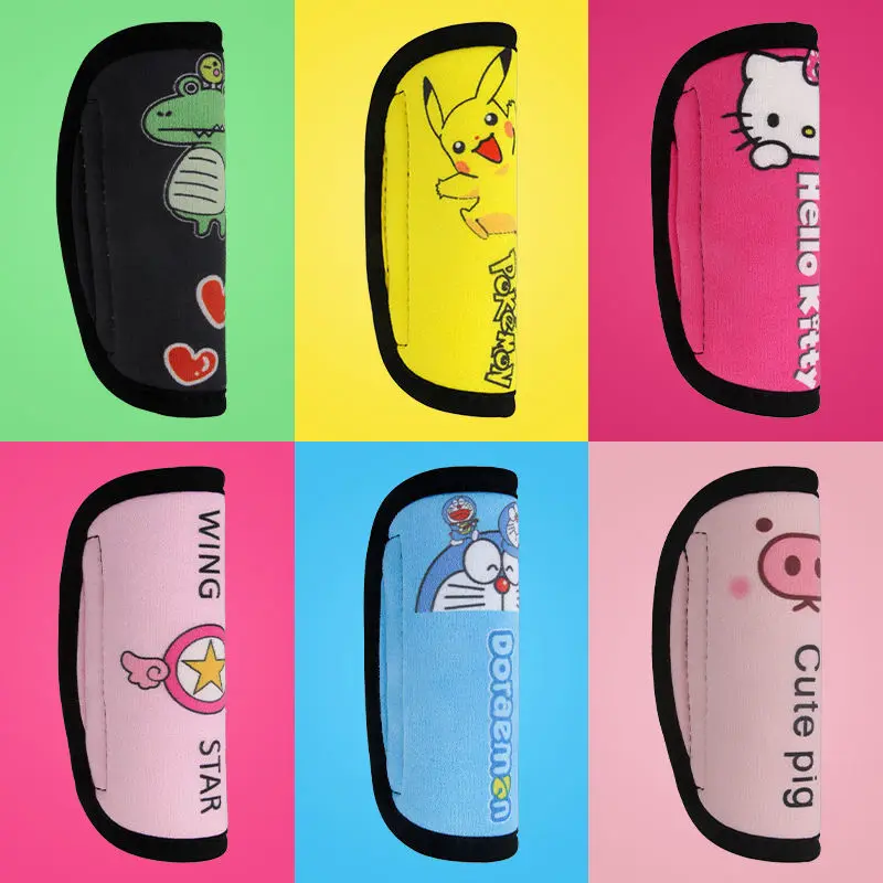 

TAKARA TOMY Pokemon Car Universal Door Handle Glove Cartoon Roof Armrest Cover Car Inner Door Pull Glove Decoration Supplies