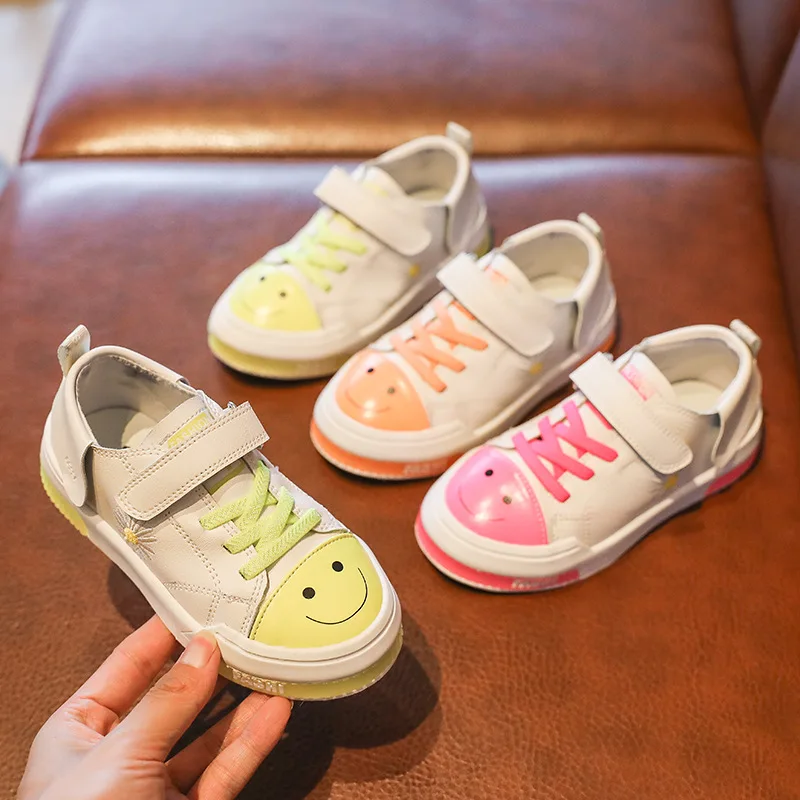 

Spring Autumn Kids Baby Children Shoes Soft-soled Boys Baby Girls Sports Toddler Shoes Chunky Sneakers Off White Shoes