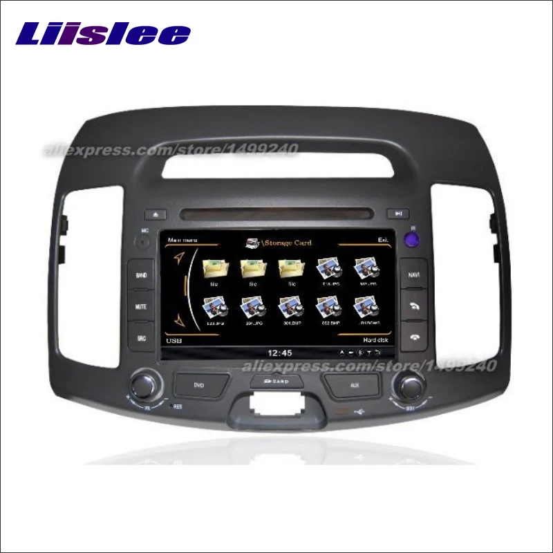 Для Hyundai Avante 2007 ~ 2010 радио CD DVD плеер Стерео ТВ iPod HD экран GPS навигация карта