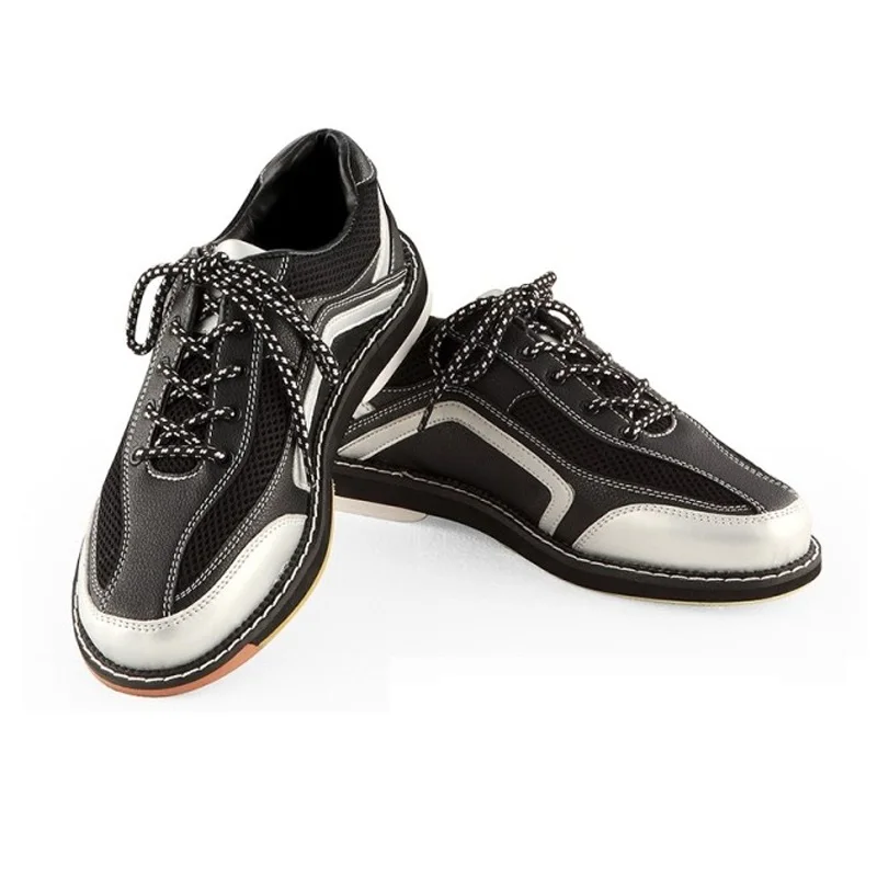 Мужская обувь для боулинга из натуральной кожи дышащие легкие кроссовки женская