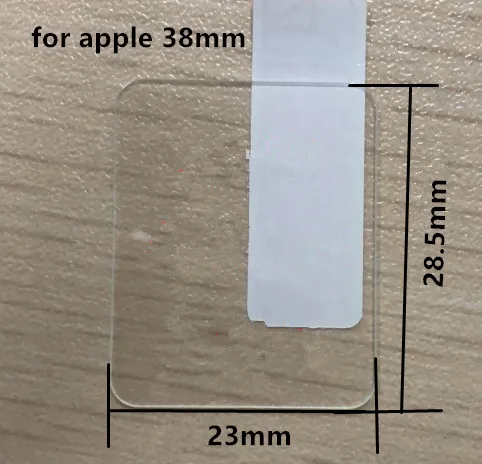 2 шт 2.5D 9H закаленное стекло для Apple Watch Series 1 2 3 4 38 мм 42 мм 40 мм 44 мм Защитная пленка для iwatch