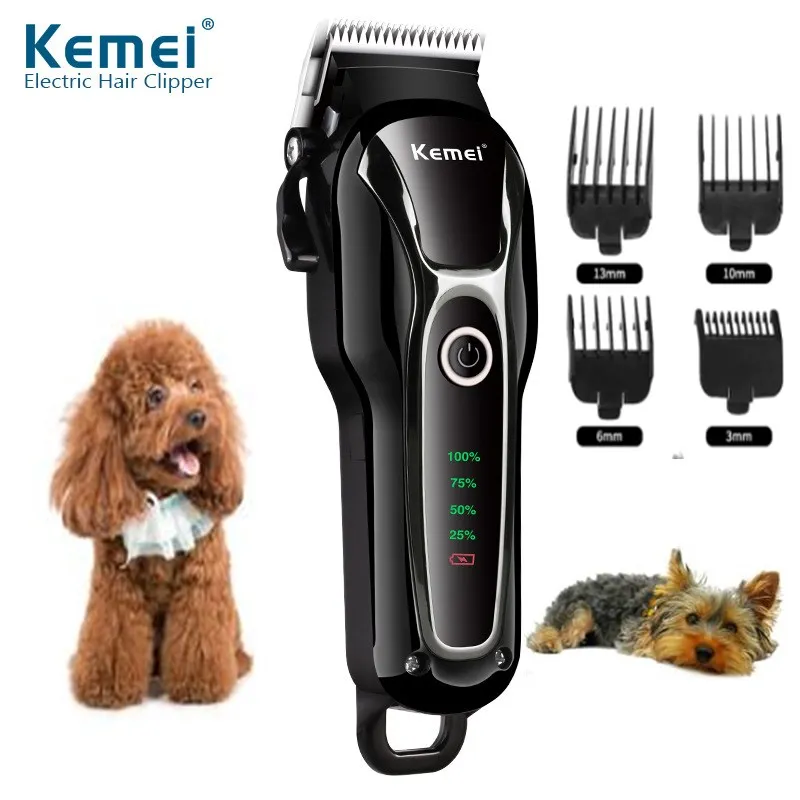 

Pet Fashion Styling Trimmer Cordless Electric Hair Clipper Cutting Machine LED Display Hair Clipper Cat And Dog Shaving Machine