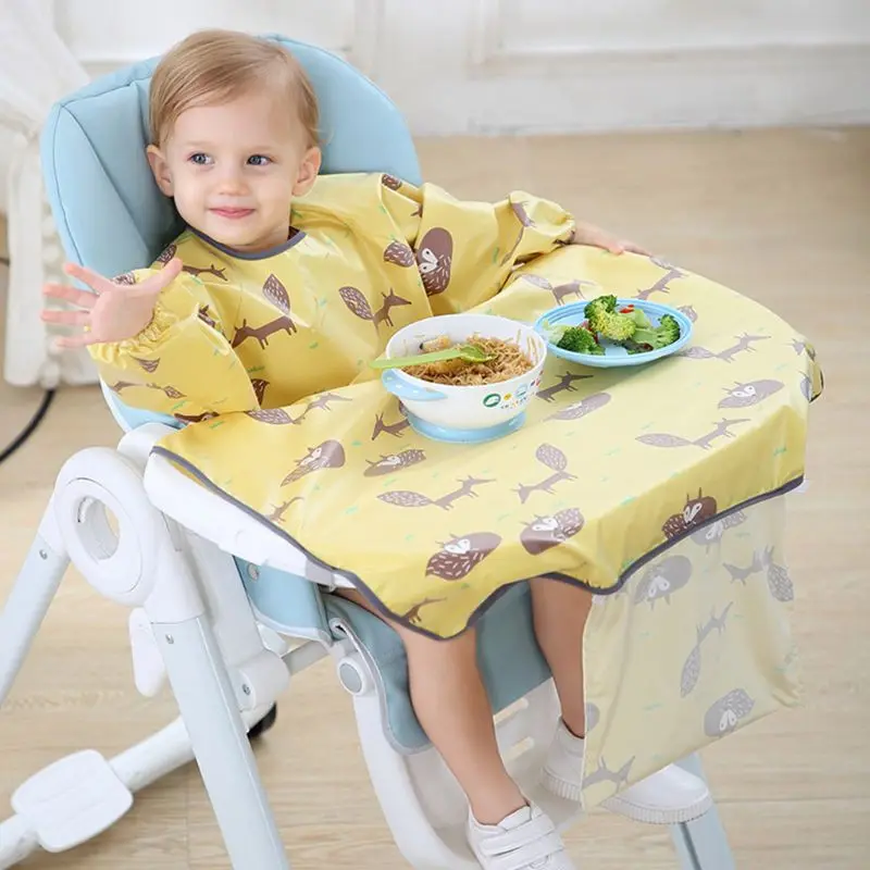 

Newborns Bib Table Cover Baby Dining Chair Gown Waterproof Saliva Towel Burp Apron Food Feeding Accessories