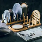 Подставка для тарелок, деревянная, в японском стиле