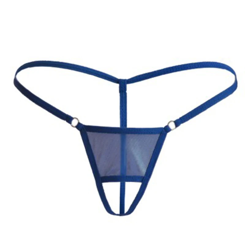 

Women Thong Briefs Open Crotch Underwear Mini Coverage T-back Female Panties FOU99