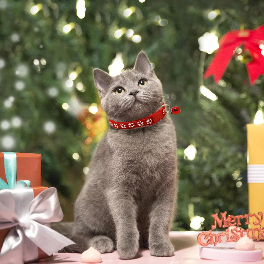 Регулируемый Собачий Ошейник Светоотражающий Поводок для кошек и маленьких