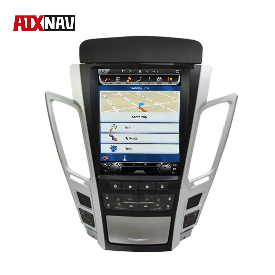 Автомобильный мультимедийный плеер с вертикальным экраном головное устройство