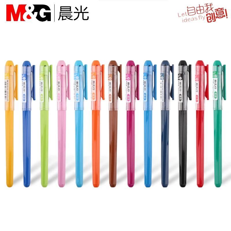 1 шт цветные чернила не стираемая ручка канцелярская многофункциональная