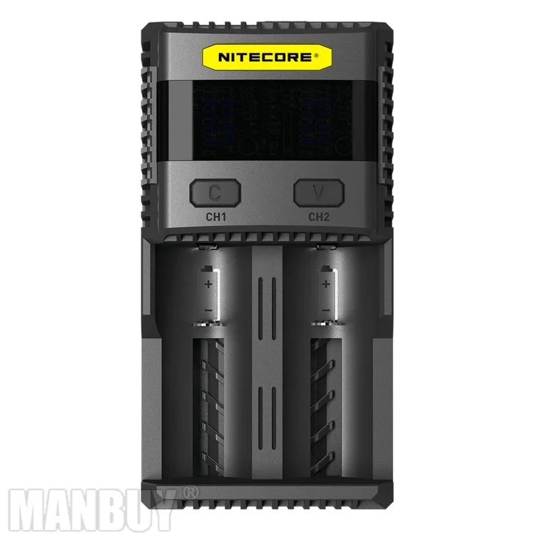 

2021 New NITECORE SC2 Intelligent Charging Li-on Ni-MH 3A Speedy Charge Output Super Battery Charger+2*18650 Batteries 3400mAh
