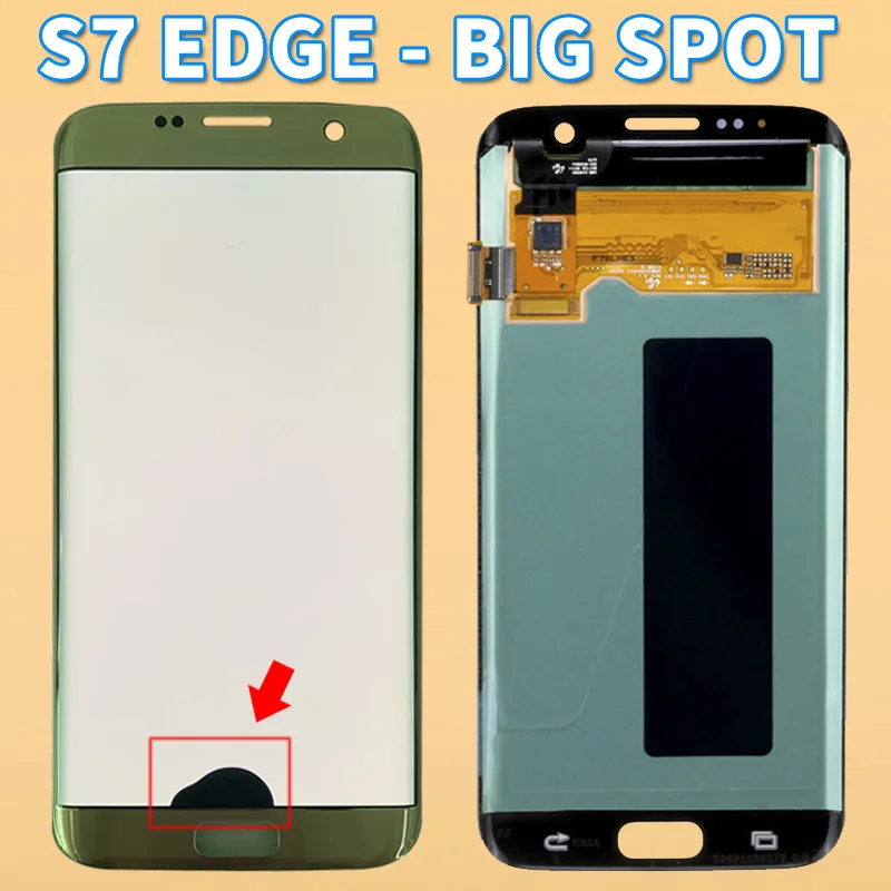5 &quotбитых пикселей для Samsung Galaxy S7 edge ЖК дисплей G935F G935FD сенсорный экран дигитайзер