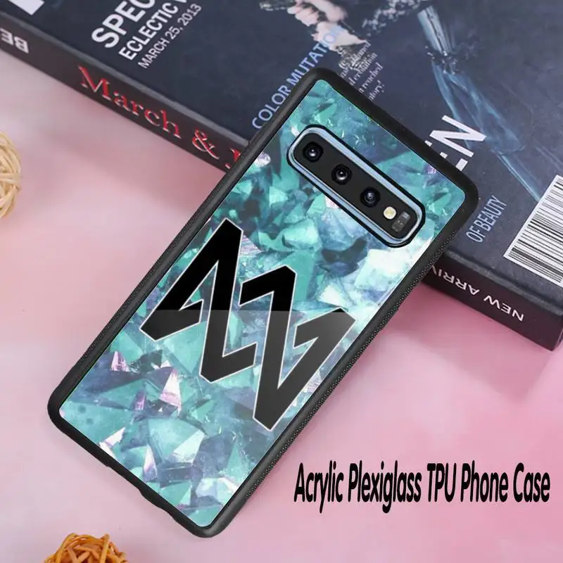 

famous brand Phone Case Acrylic Plexiglass TPU phone case For Samsung Galaxy S8 S9 S10 s10e S20 PLUS ULTRA S6edge