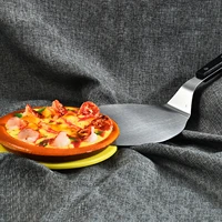 handheld pizza shovel for baking stainless steel pizza transfer tool cake cutting utensils bakeware kitchen accessories