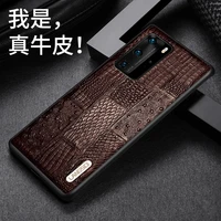 new langsidi brand luxury phone case for huawei p40 pro p40lite p30 p20 mate 20 30 10 lite shockproof back cover genuine leather