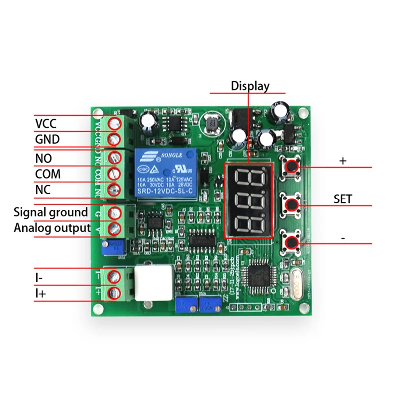 DC Current Detection Sensor Module 0-5A Overcurrent Protection Linear Output Delay | Компьютеры и офис