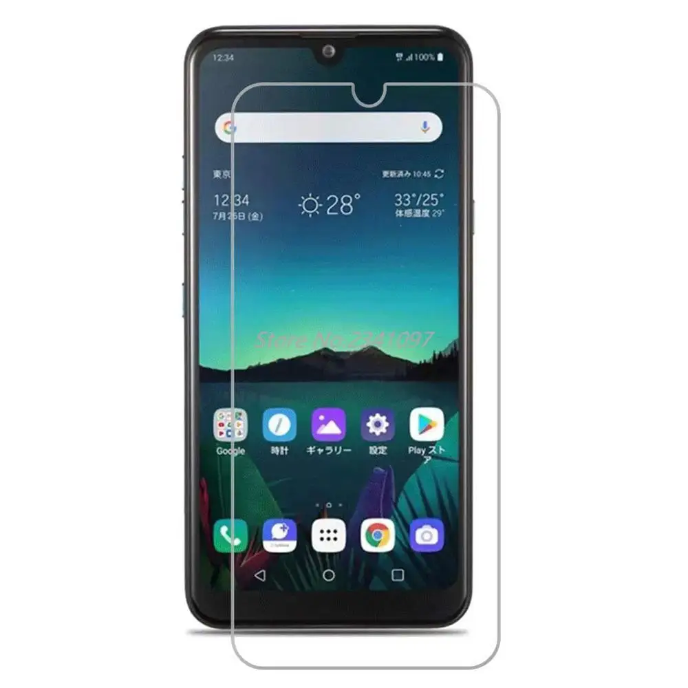 2.5D 9 H протектор экрана для LG Q60 2019 закаленное стекло K50 X6 HD Анти Царапины Защитная