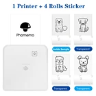 Термопринтер Phomemo 300DPI M02 Pro mini, карманная фотопечать, умная фотография