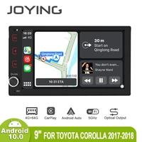joying android 10 0 car radio 4gb64gb octa core multimedia player for toyota corollafortunertacoma 2017 2018 stereo head unit