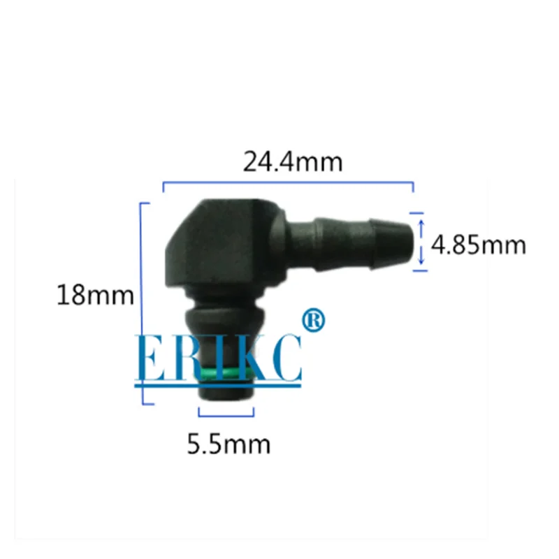 ERIKC Common Rail Инжектор обратного масла соединитель трубы T тип L 10