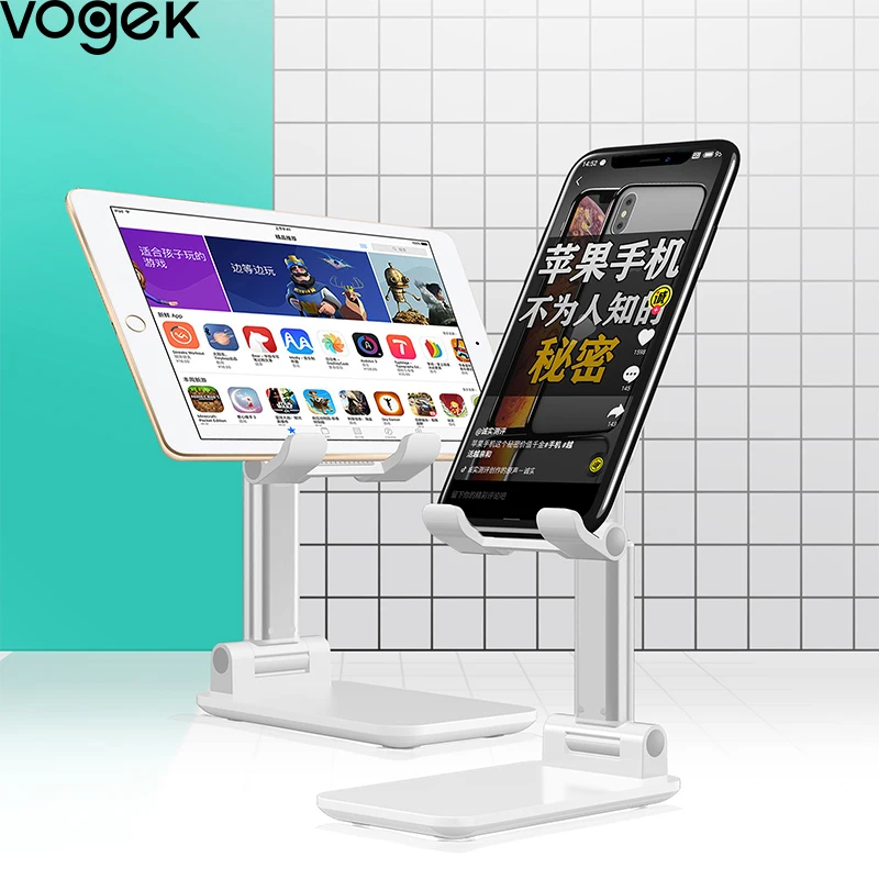 Vogek складной мобильный телефон подставка для iphone 11 pro huawei Регулируемый