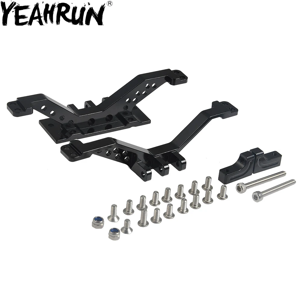 Алюминиевое переднее и заднее 4-х звеньевое крепление для осевой оси YEAHRUN Axial SCX10