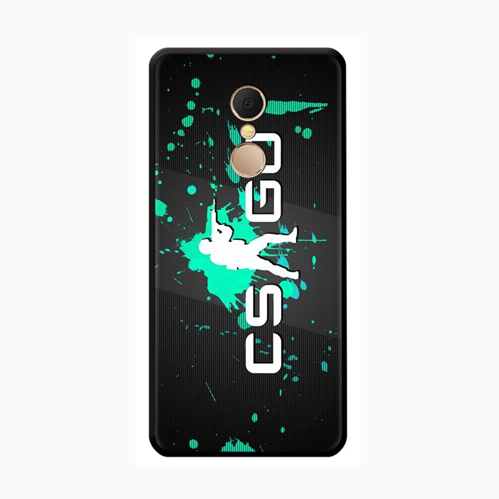 CS GO пистолет игра Силиконовый чехол для телефона Redmi 4A 4X 5 Plus 5A 6 6A 7 7A 8A S2 K20 Pro K30 Poco X2 |