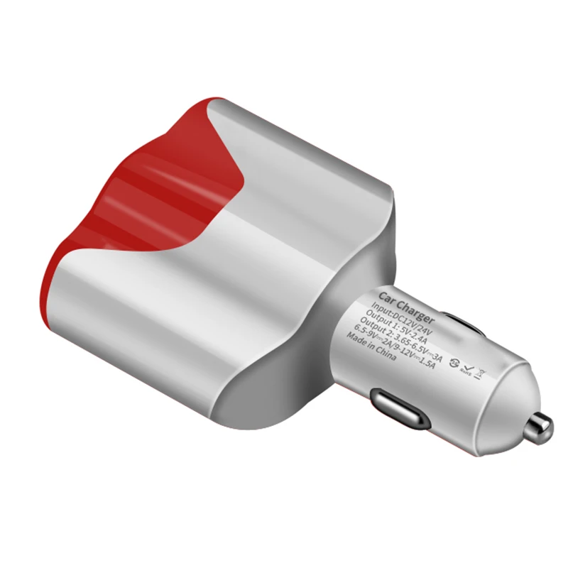 Быстрая зарядка мульти-Функция Автомобильная зажигалка 2 Порты usb для автомобиля смартфон AS99