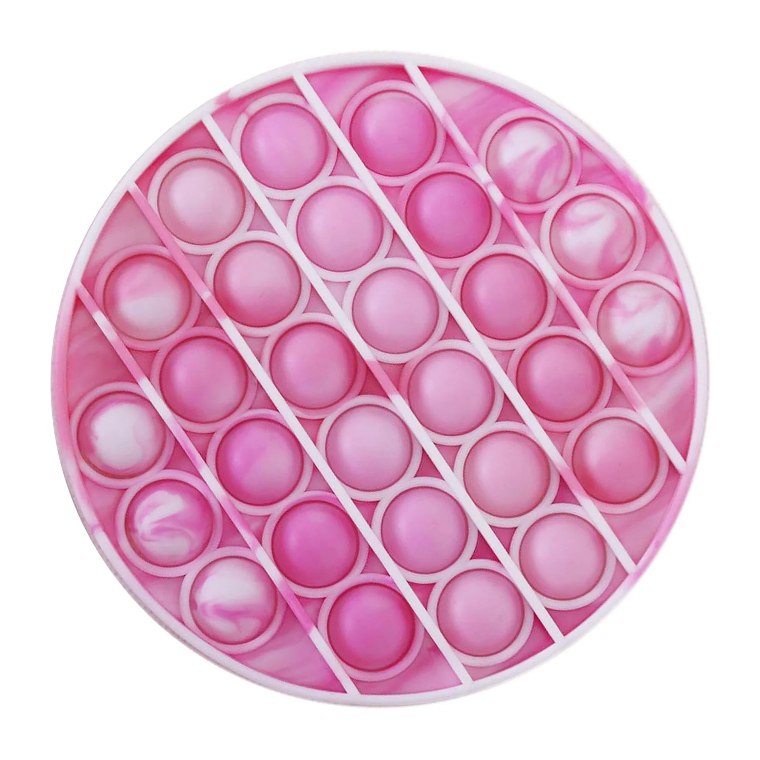 

2021 New Push Pop Pop Bubble Sensory Fidget Toys Silicone Stress Reliever Toy Squeeze Toy Pop it Fidget Toy Animal Dyeing