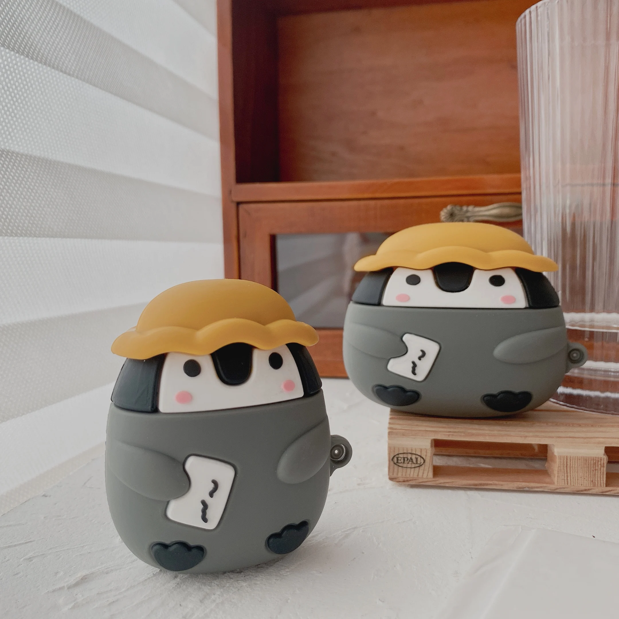 Для Airpods Pro 3D милый мультяшный Динозавр Детский рюкзак в виде пингвина стандарта