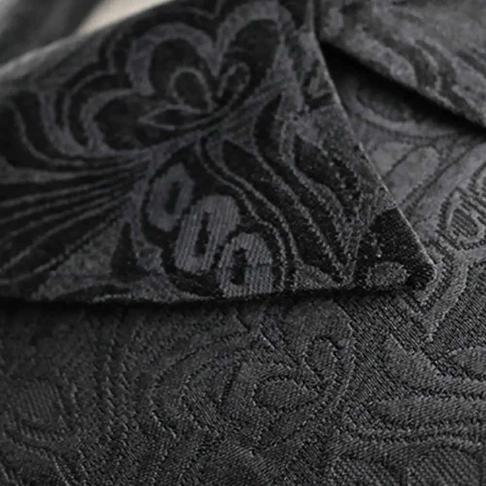 

Men's Medieval vintage long jacquard vest jacket knight windbreaker Trench coat Halloween Carnival stage performance costume