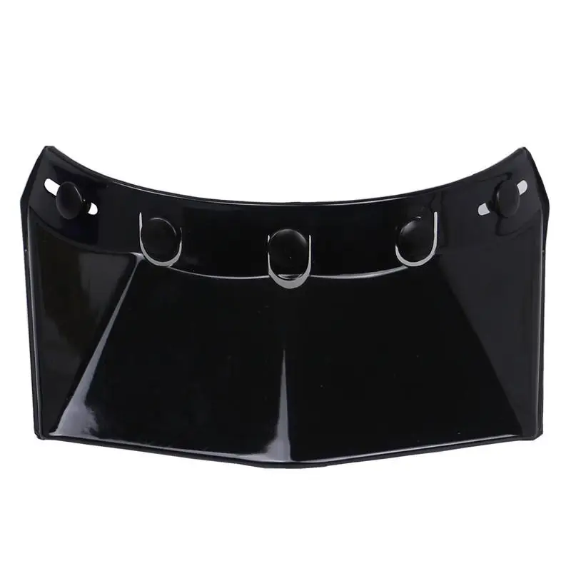

Universal Motorcycle Helmet Visor 5 Snap-Button Retro Helmet Brim for Open Face Motorcycle Helmet Brim Motorcycle Accessories