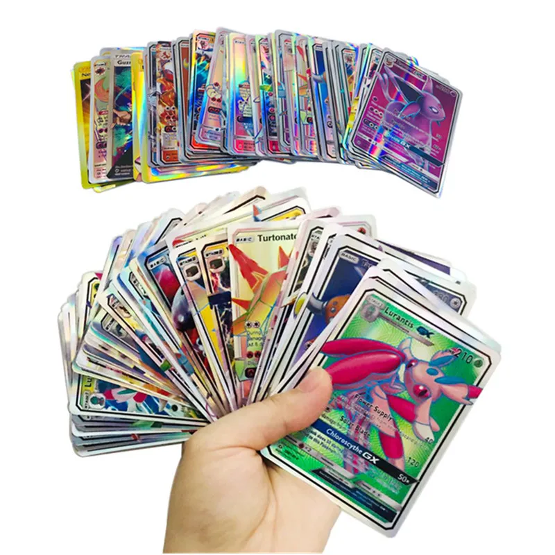 Самые продаваемые смешанные Покемон карты коллекция GX Mega EX для Funs детская